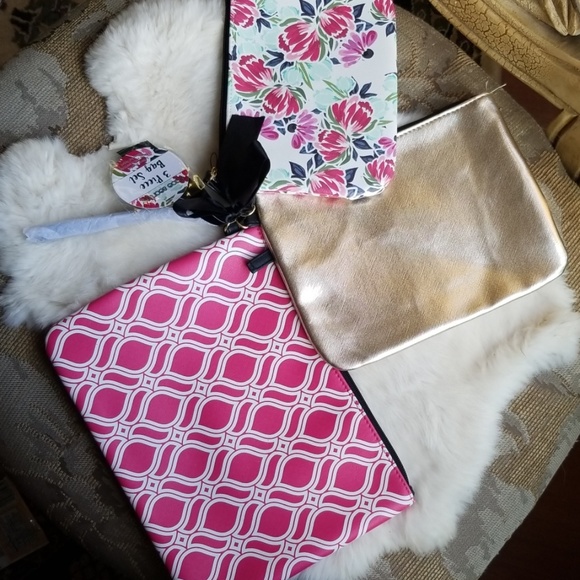 👜3 Piece Cosmetic Bag Set NWT - Picture 3 of 4